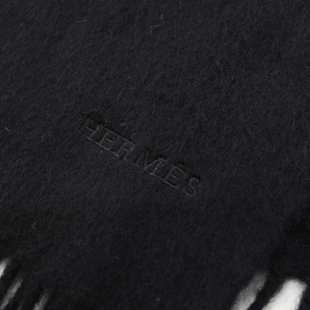 HERMES Black Scarf - Picture 3 of 6